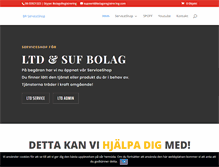 Tablet Screenshot of bolagsregistrering.com